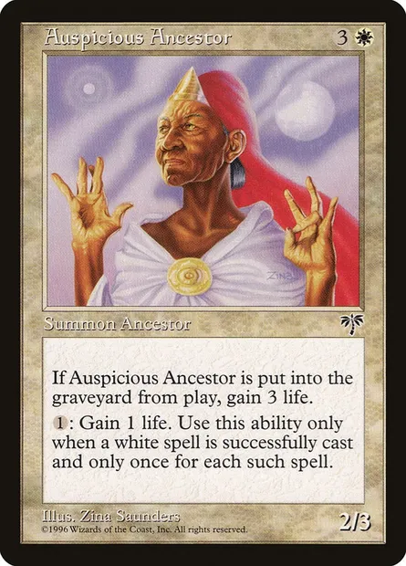 Aïeule prospère, carte Magic MIR 3 — extension Mirage