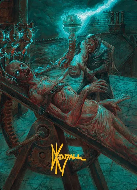 Rooftop Storm // Rooftop Storm, carte Magic AINR 8 — extension Innistrad Remastered Art Series