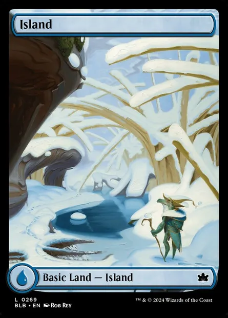 Island, Magic card BLB 269 — Bloomburrow set