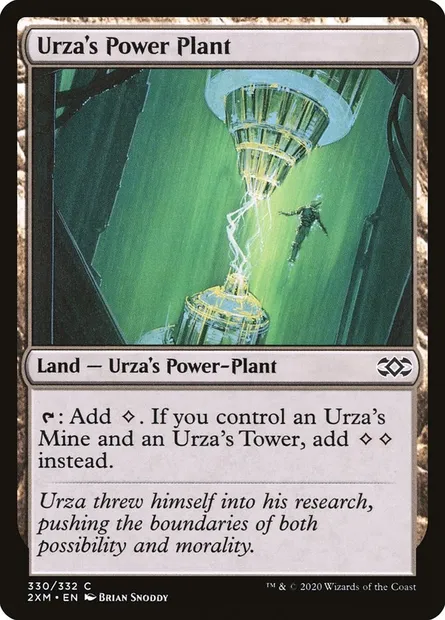 Urza's Power Plant, Magic card 2XM 330 — Double Masters set