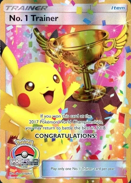 No. 1 Trainer, Pokémon card PR 2017 — Assorted Promos set