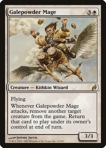 Galepowder Mage, Magic card LRW 15 — Lorwyn set