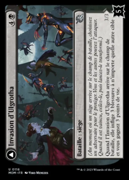 Invasion d'Ulgrotha // Grand-mère Ravi Sengir, carte Magic MOM 116 — extension L'invasion des machines