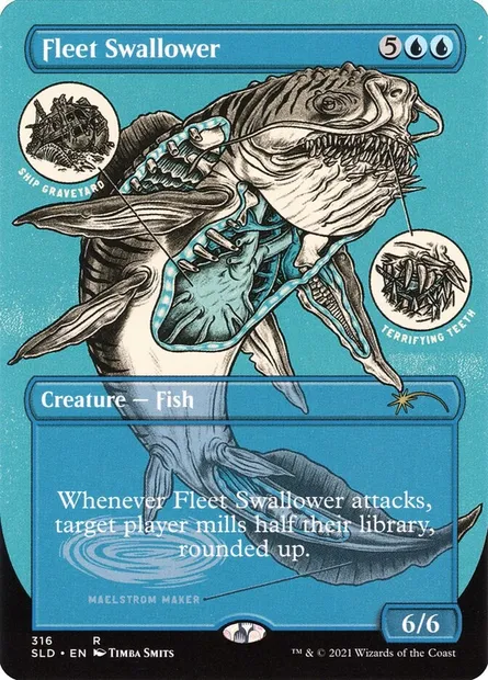 Fleet Swallower, Magic card SLD 316 — Secret Lair Drop set
