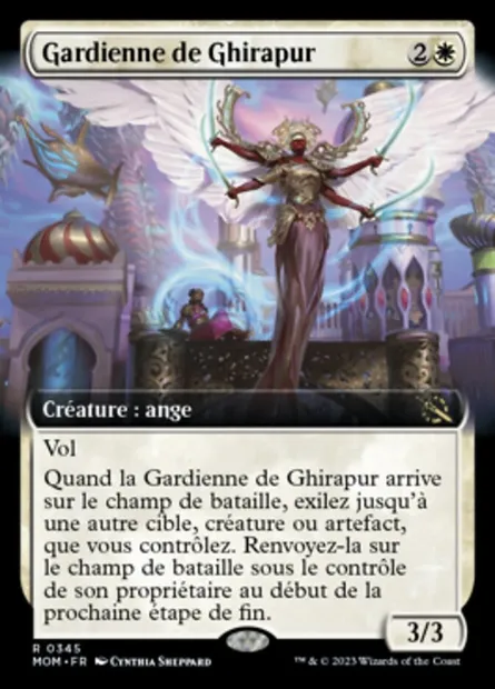 Gardienne de Ghirapur, carte Magic MOM 345 — extension L'invasion des machines