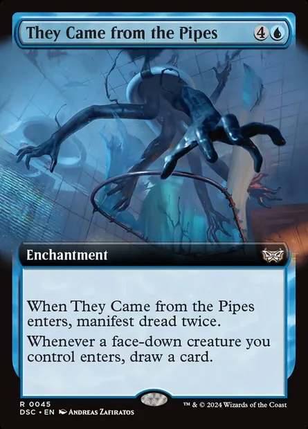 They Came from the Pipes, Magic card DSC 45 — Duskmourn: House of Horror Commander set