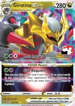 Giratina VSTAR, Pokémon card PPS 131-3 — Play! Pokémon Prize Pack Series set