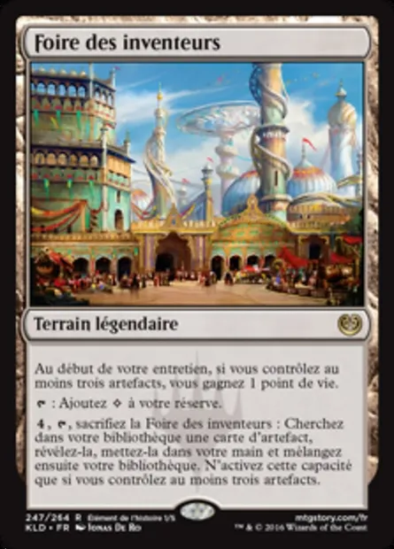 Foire des inventeurs, carte Magic KLD 247 — extension Kaladesh