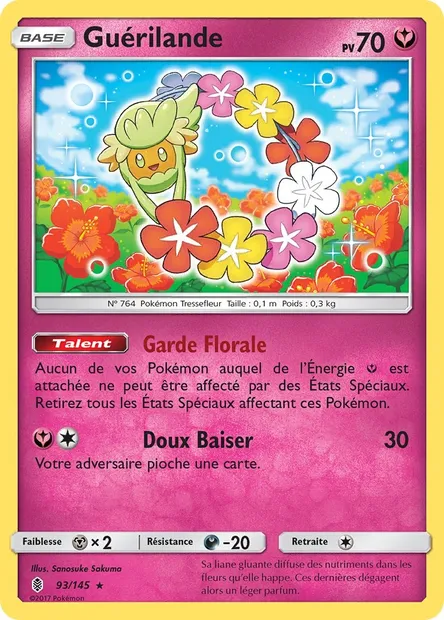 Guérilande, carte Pokémon GRI 93 — extension Gardiens Ascendants