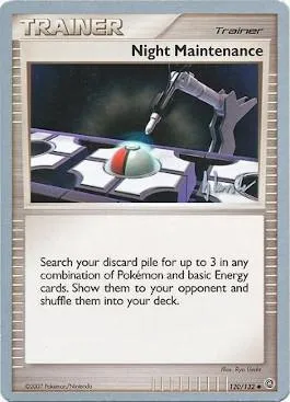 Maintenance nocturne, carte Pokémon WCD08 120 — extension World Championship Decks 2008