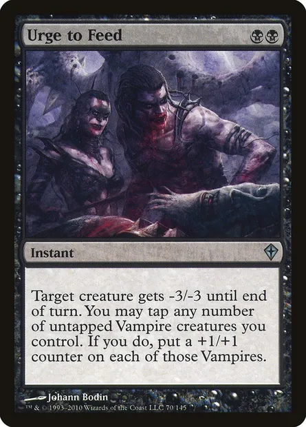 Urge to Feed, Magic card WWK 70 — Worldwake set