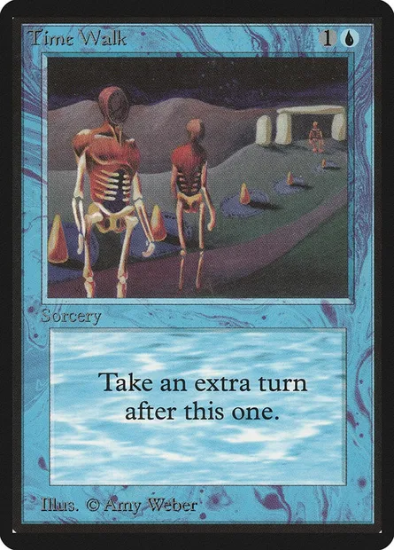 Time Walk, carte Magic LEB 84 — extension Limited Edition Beta