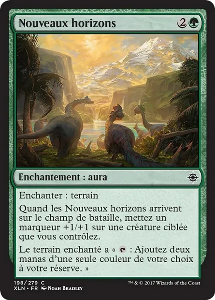 Nouveaux horizons, carte Magic XLN 198 — extension Ixalan