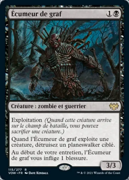 Écumeur de graf, carte Magic VOW 115 — extension Innistrad : noce écarlate