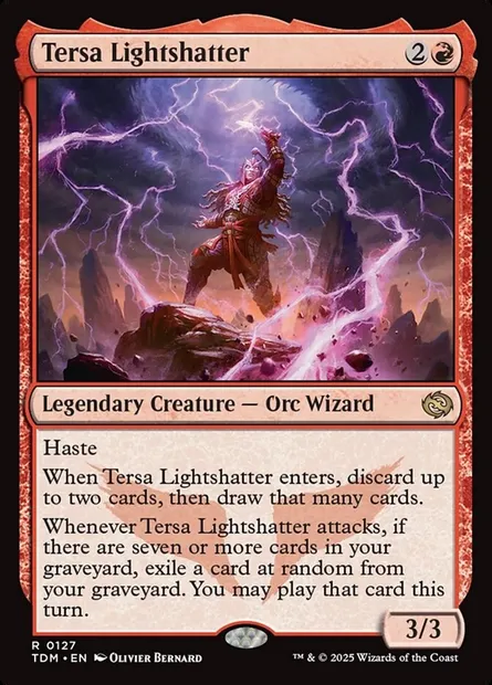 Tersa Lightshatter, Magic card TDM 127 — Tarkir: Dragonstorm set