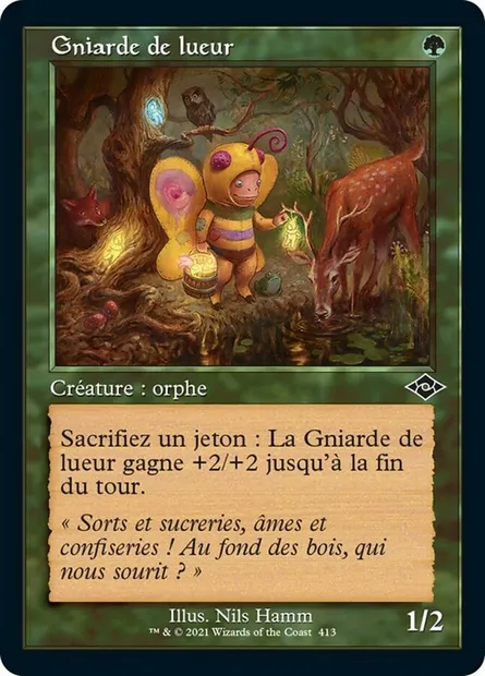 Gniarde de lueur, carte Magic MH2 413 — extension Horizons du Modern 2