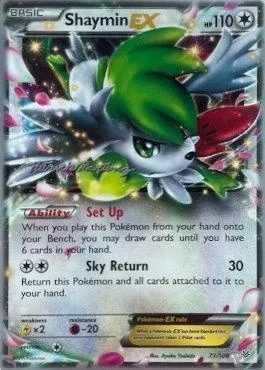 Shaymin ex, Pokémon card WCD15 077 — World Championship Decks 2015 set