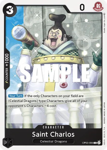 Saint Charloss, carte One Piece OP05-084 — extension AWAKENING OF THE NEW ERA