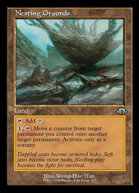 Nesting Grounds, Magic card MH3 437 — Modern Horizons 3 set