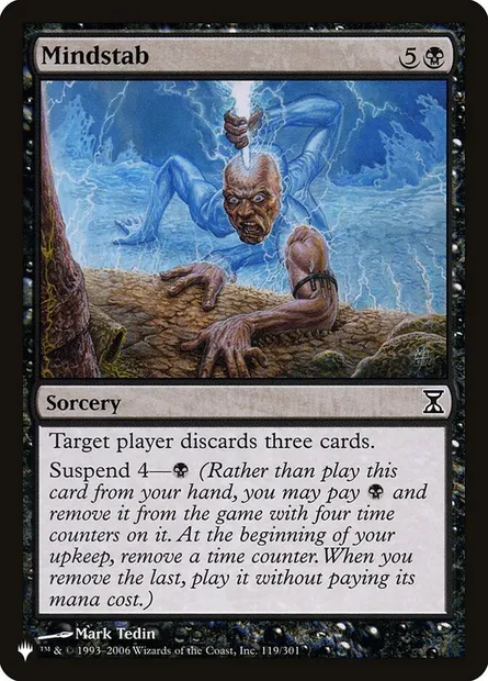 Percesprit, carte Magic PLST TSP-119 — extension The List