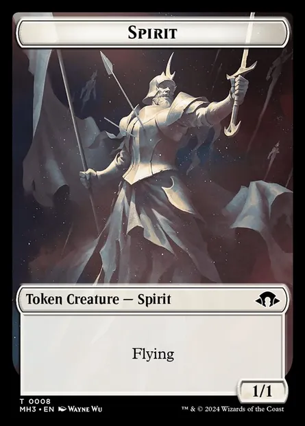 Spirit, carte Magic TMH3 8 — extension Modern Horizons 3 Tokens