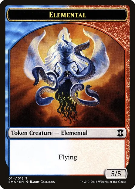 Elemental, carte Magic TEMA 14 — extension Eternal Masters Tokens