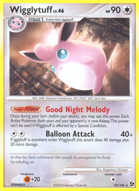 Grodoudou, carte Pokémon GE 32 — extension Duels au Sommets