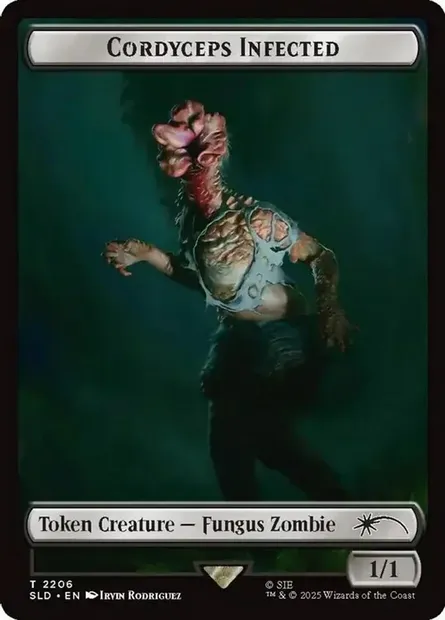 Cordyceps Infected, Magic card SLD 2206 — Secret Lair Drop set