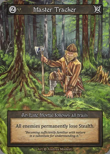 Master Tracker, Sorcery card ALP 096 — Alpha set