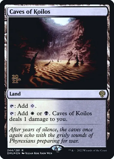 Caves of Koilos, Magic card PDMU 244s — Dominaria United Promos set