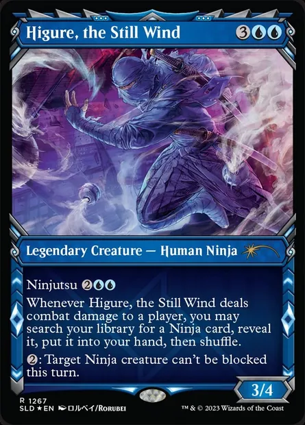 Higure, the Still Wind, Magic card SLD 1267 — Secret Lair Drop set
