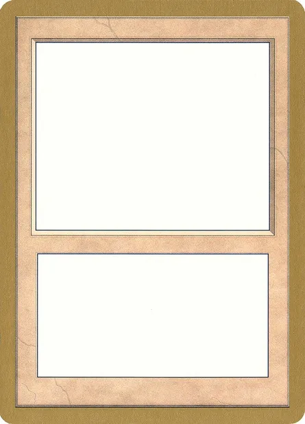 Blank Card, Magic card WC99 00b — World Championship Decks 1999 set