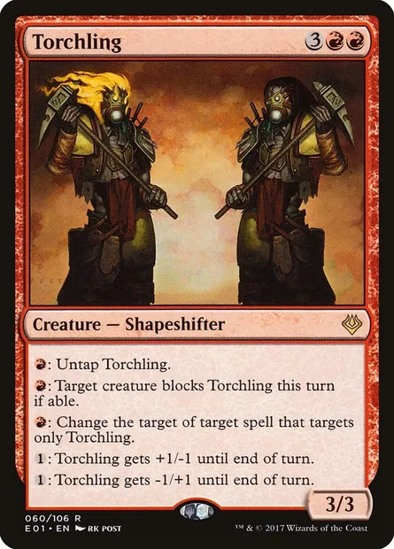 Torchling, Magic card E01 60 — Archenemy: Nicol Bolas set