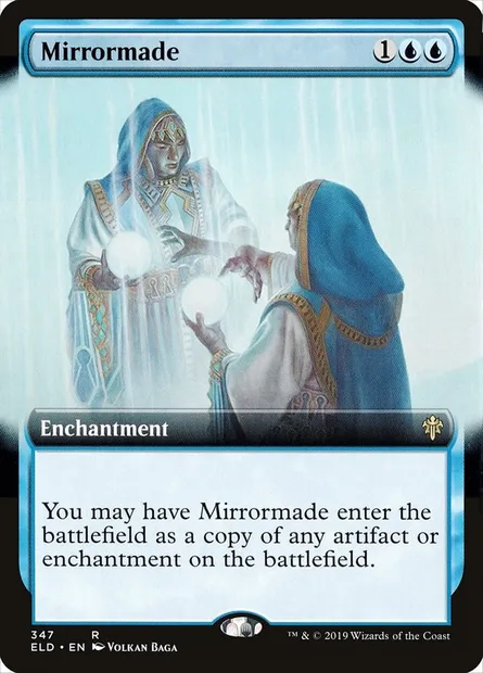 Création du miroir, carte Magic ELD 347 — extension Throne of Eldraine