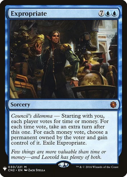Expropriate, Magic card PLST CN2-30 — The List set