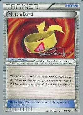 Muscle Band, Pokémon card WCD14 121 — World Championship Decks 2014 set