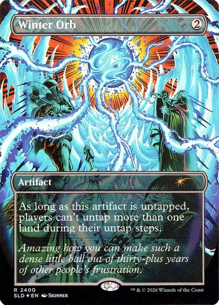 Winter Orb, Magic card SLD 2400 — Secret Lair Drop set