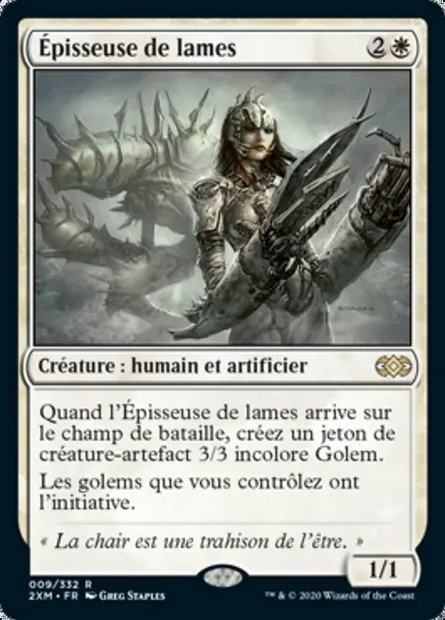 Épisseuse de lames, carte Magic 2XM 9 — extension Double Masters