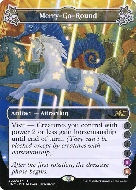 Merry-Go-Round, Magic card UNF 222b — Unfinity set