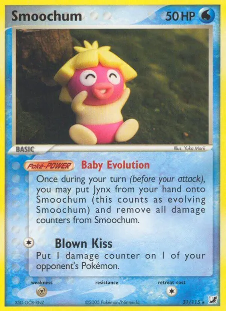 Smoochum, Pokémon card UF 31 — Unseen Forces set