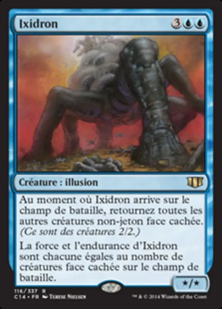 Ixidron, carte Magic C14 116 — extension Commander 2014