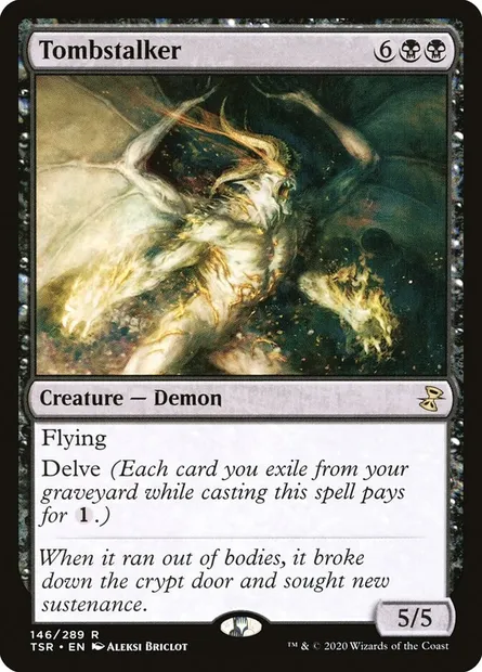 Tombstalker, Magic card TSR 146 — Time Spiral Remastered set