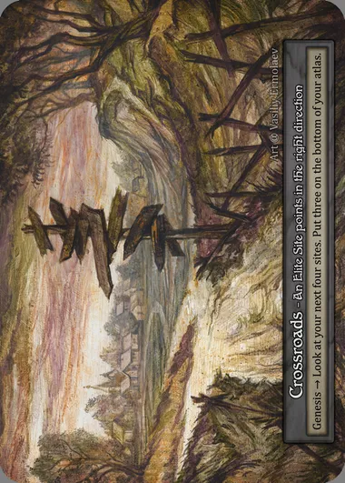 Crossroads, carte Sorcery ALP 353 — extension Alpha