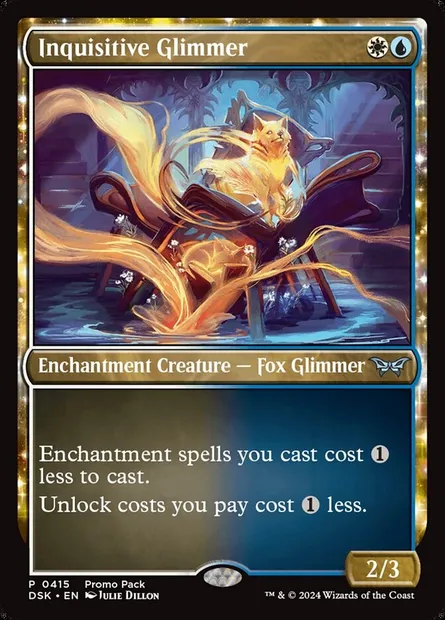 Inquisitive Glimmer, Magic card DSK 415 — Duskmourn: House of Horror set