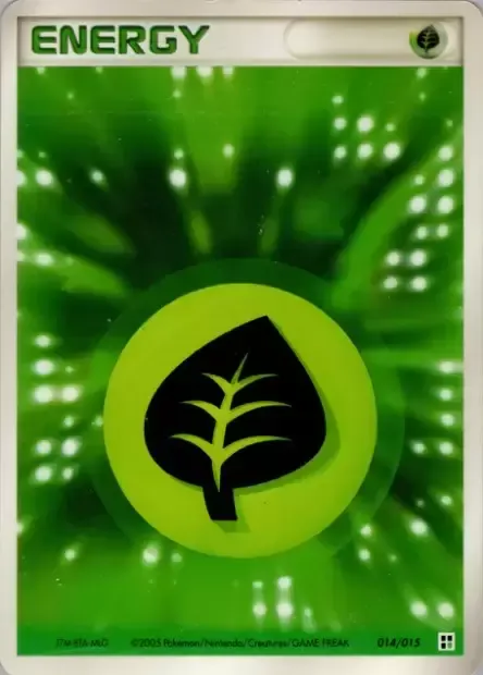 Grass Energy, Pokémon card G-QCP 014 — Grass Quick Construction Pack set