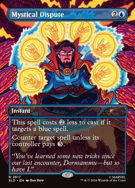Mystical Dispute, Magic card SLD 2617 — Secret Lair Drop set
