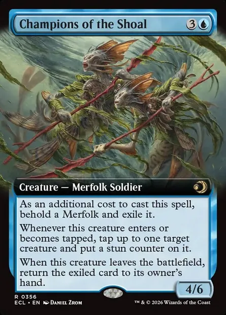 Champions des bancs, carte Magic ECL 356 — extension Lorwyn Eclipsed