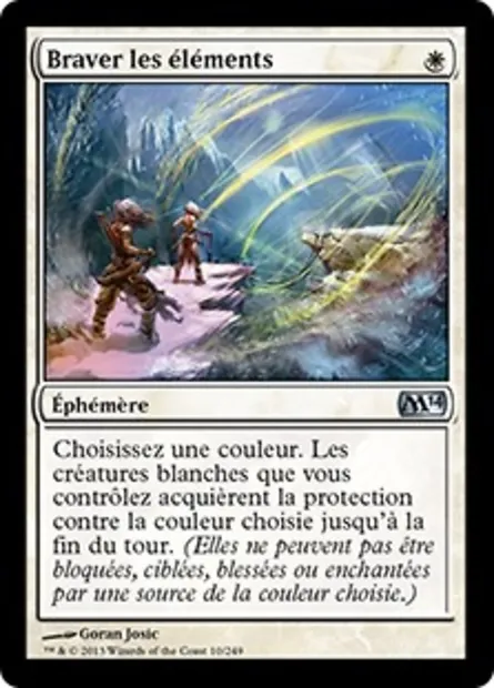 Braver les éléments, carte Magic M14 10 — extension Magic 2014