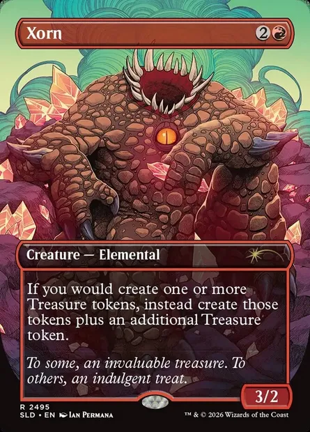 Xorn, Magic card SLD 2495 — Secret Lair Drop set