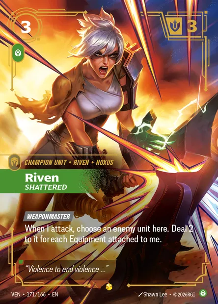 Riven, Riftbound card VEN 171 — Vendetta set